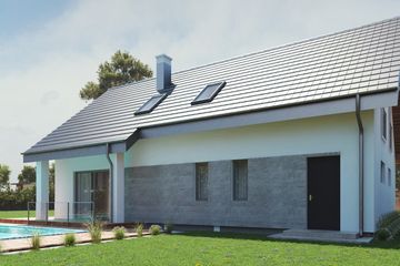  Projekt domu uA34v2 (WCB1050) - projekt domu parterowego z poddaszem - Zdjęcie 3