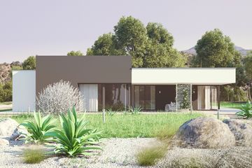  Projekt domu uA36 (WCB1052) - projekt domu parterowego - Zdjęcie 1