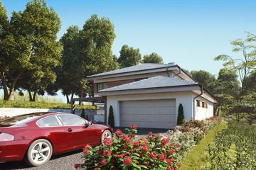  Projekt domu uA40 (WCB1055) - projekt domu z pełnym piętrem - Zdjęcie 2