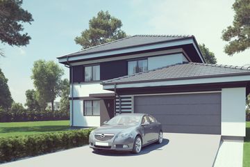  Projekt domu uA41 (WCB1056) - projekt domu z pełnym piętrem - Zdjęcie 1