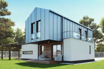 Projekt domu uA45 (WCB1060) - projekt domu z pełnym piętrem - Zdjęcie 2