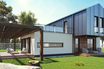  Projekt domu uA45 (WCB1060) - projekt domu z pełnym piętrem - Zdjęcie 3