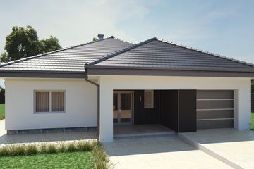  Projekt domu uA18v2 (WCB1031) - projekt domu parterowego - Zdjęcie 1
