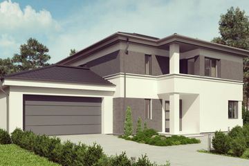  Projekt domu uA55 (WCB1071) - projekt domu z pełnym piętrem - Zdjęcie 1