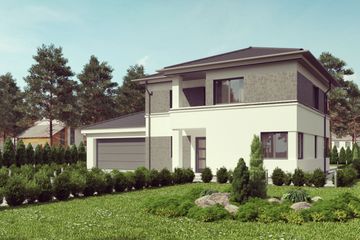  Projekt domu uA55 (WCB1071) - projekt domu z pełnym piętrem - Zdjęcie 2