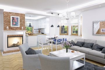  Projekt domu Dla Ciebie 1 w4 z garażem 1-st. [A] (WRF1717) - projekt domu parterowego z poddaszem - Zdjęcie 8