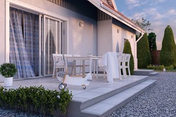  Projekt domu Dudek 2 (BSA1319) - projekt domu parterowego z poddaszem - Zdjęcie 4