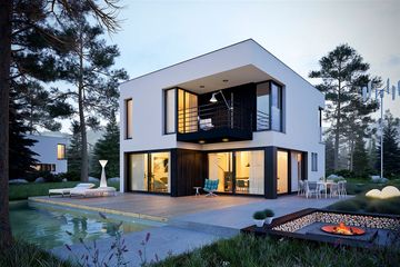  Projekt domu EX 2 soft (WRC2720) - projekt domu z pełnym piętrem - Zdjęcie 6