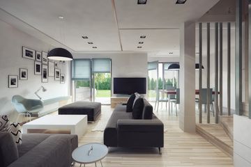  Projekt domu Podpiwniczony 01A (KZB1002) - projekt domu parterowego z poddaszem - Zdjęcie 5