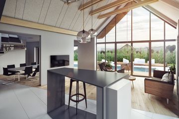  Projekt domu Skośny 01 (KZB1003) - projekt domu parterowego z poddaszem - Zdjęcie 6