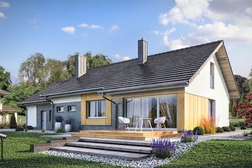  Projekt domu Atlant 2 PS (WRW1307) - projekt domu parterowego - Zdjęcie 1