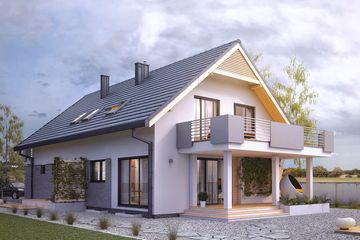  Projekt domu Amarylis 3 (BSA2096) - projekt domu parterowego z poddaszem - Zdjęcie 6