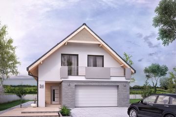  Projekt domu Amarylis 3 (BSA2096) - projekt domu parterowego z poddaszem - Zdjęcie 8