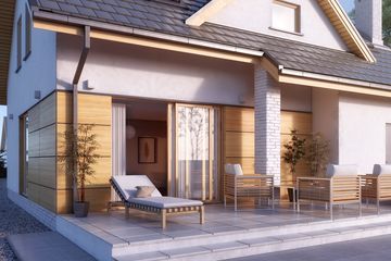  Projekt domu Aurum (BSA2151) - projekt domu parterowego z poddaszem - Zdjęcie 3