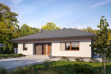  Projekt domu Nika 3 (BSE1130) - projekt domu parterowego - Zdjęcie 1