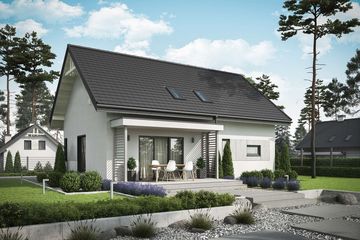  Projekt domu Trypolis 7 (SLN2548) - projekt domu parterowego - Zdjęcie 2