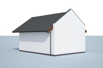  Projekt budynku gospodarczego G339B budynek gospodarczy (SLN2550) - projekt budynku parterowego - Zdjęcie 2