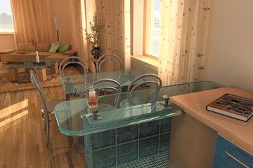  Projekt domu Abakus - murowana - ceramika (KRD1363) - projekt domu parterowego z poddaszem - Zdjęcie 4