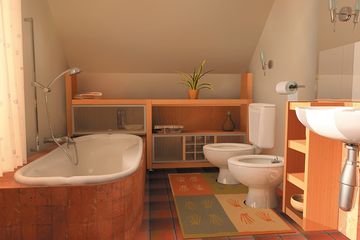  Projekt domu Abakus - murowana - ceramika (KRD1363) - projekt domu parterowego z poddaszem - Zdjęcie 5