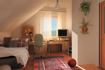  Projekt domu Abakus - murowana - ceramika (KRD1363) - projekt domu parterowego z poddaszem - Zdjęcie 9