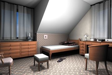  Projekt domu Agat - szkielet drewniany lekki (KRD1001) - projekt domu parterowego z poddaszem - Zdjęcie 9