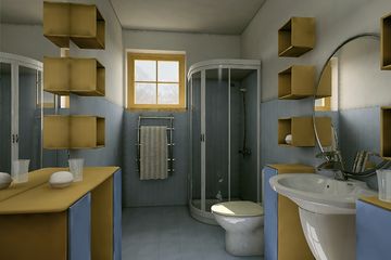  Projekt domu Amber - murowana – ceramika (KRD1009) - projekt domu parterowego z poddaszem - Zdjęcie 6