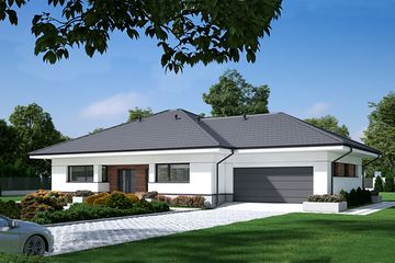  Projekt domu Beno G2 (LBA1001) - projekt domu parterowego - Zdjęcie 4