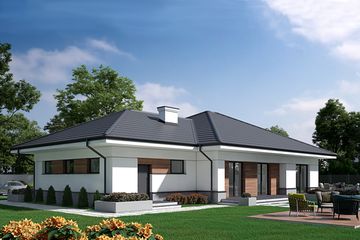  Projekt domu Beno G2 (LBA1001) - projekt domu parterowego - Zdjęcie 5