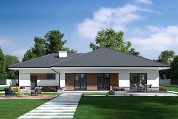  Projekt domu Beno G2 (LBA1001) - projekt domu parterowego - Zdjęcie 6