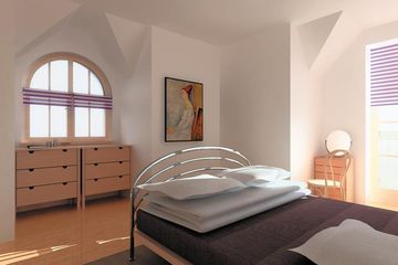  Projekt domu Barkentyna - murowana – ceramika (KRD1379) - projekt domu parterowego z poddaszem - Zdjęcie 8