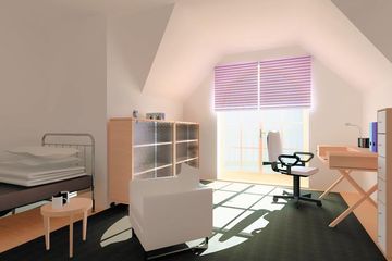  Projekt domu Barkentyna - murowana – ceramika (KRD1379) - projekt domu parterowego z poddaszem - Zdjęcie 9