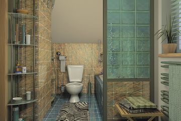  Projekt domu Bogatka - murowana – beton komórkowy (KRD1384) - projekt domu parterowego z poddaszem - Zdjęcie 4