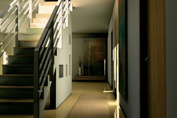  Projekt domu Boryna - murowana – ceramika (KRD1031) - projekt domu parterowego z poddaszem - Zdjęcie 3