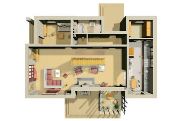  Projekt domu Boryna - murowana – ceramika (KRD1031) - projekt domu parterowego z poddaszem - Zdjęcie 9