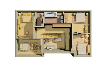  Projekt domu Boryna - murowana – ceramika (KRD1031) - projekt domu parterowego z poddaszem - Zdjęcie 10