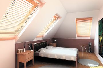  Projekt domu Bóbr - murowana – ceramika (KRD1293) - projekt domu parterowego z poddaszem - Zdjęcie 8