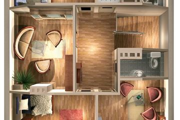  Projekt domu Bryza - murowana – ceramika (KRD1387) - projekt domu parterowego z poddaszem - Zdjęcie 3