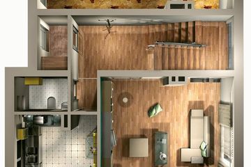  Projekt domu Bryza - murowana – ceramika (KRD1387) - projekt domu parterowego z poddaszem - Zdjęcie 4