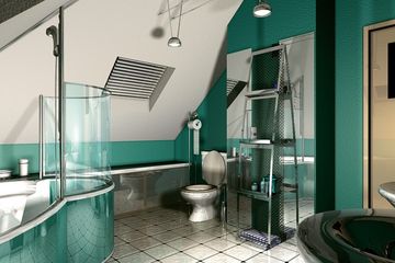  Projekt domu Bryza - murowana – ceramika (KRD1387) - projekt domu parterowego z poddaszem - Zdjęcie 8