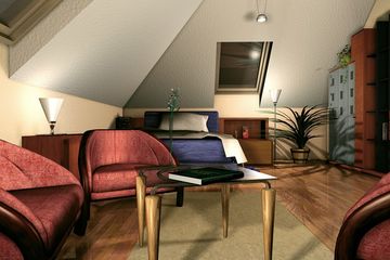  Projekt domu Bryza - murowana – ceramika (KRD1387) - projekt domu parterowego z poddaszem - Zdjęcie 10