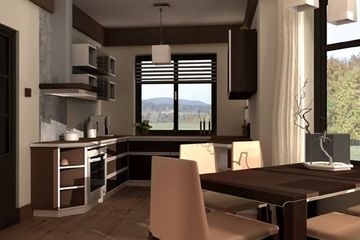  Projekt domu Burzan - murowana – ceramika (KRD1389) - projekt domu parterowego z poddaszem - Zdjęcie 7