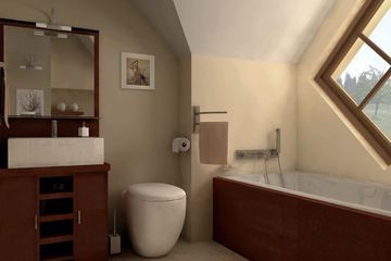  Projekt domu Burzan - murowana – ceramika (KRD1389) - projekt domu parterowego z poddaszem - Zdjęcie 8