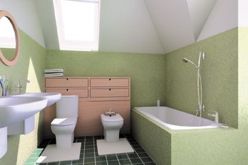  Projekt domu Kurdesz - murowana – ceramika (KRD1360) - projekt domu parterowego z poddaszem - Zdjęcie 7