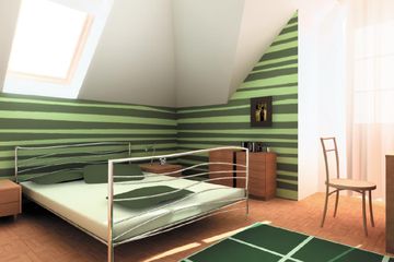  Projekt domu Kurdesz - murowana – ceramika (KRD1360) - projekt domu parterowego z poddaszem - Zdjęcie 8