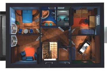  Projekt domu Cynober - murowana – ceramika (KRD1297) - projekt domu z pełnym piętrem - Zdjęcie 7