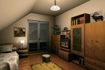  Projekt domu Damazy - murowana – ceramika (KRD1401) - projekt domu parterowego z poddaszem - Zdjęcie 8