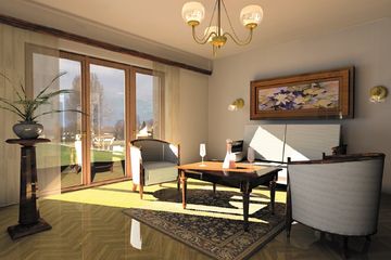  Projekt domu Dobrawa - murowana – ceramika (KRD1045) - projekt domu parterowego z poddaszem - Zdjęcie 7