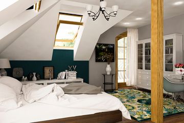  Projekt domu Dzierlatka III z garażem 1-st. [A1] (WRF1246) - projekt domu parterowego z poddaszem - Zdjęcie 7