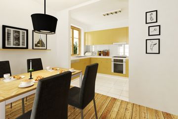  Projekt domu Greta III trend z garażem 1-st. [A] (WRF1422) - projekt domu parterowego z poddaszem - Zdjęcie 5