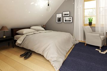  Projekt domu Greta III trend z garażem 1-st. [A] (WRF1422) - projekt domu parterowego z poddaszem - Zdjęcie 8